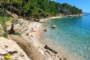 Makarska: Aventura en kayak de mar y snorkel