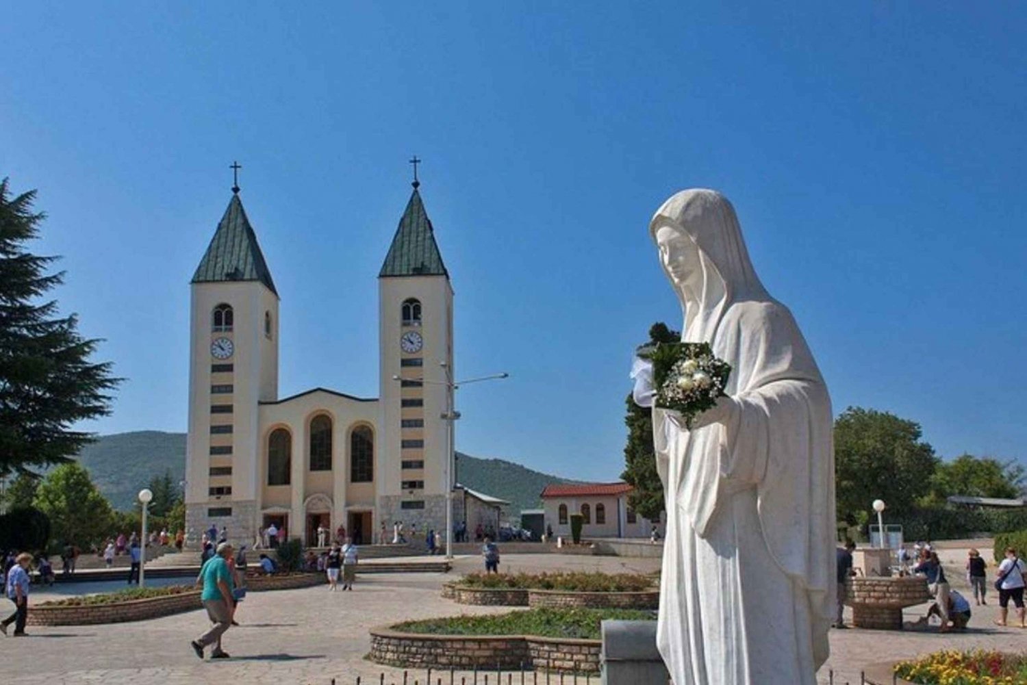 Fra Makarska: Dagstur til Medugorje