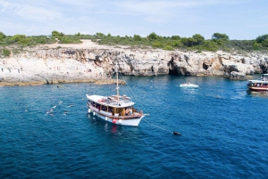 From Medulin: Full-Day Boat Tour of the Archipelago w/ Lunch