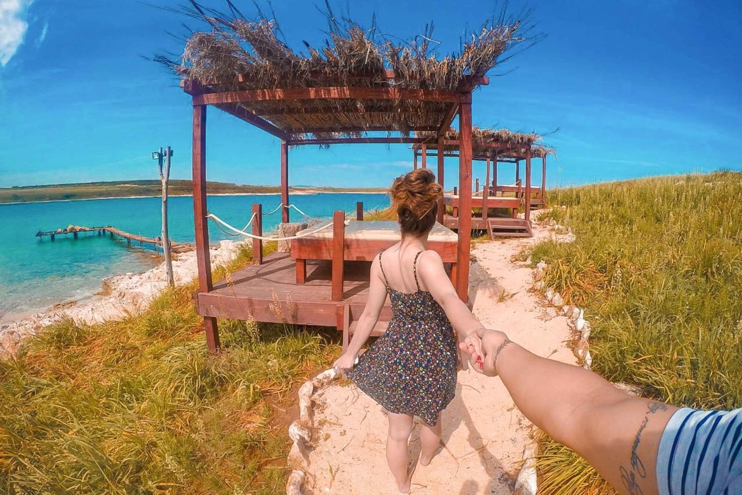 Medulin: tour en barco de 1 día a Kamenjak y Levan con almuerzo