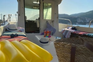 Mljet: tour privado en barco a la Cueva de Odiseo desde Saplunara