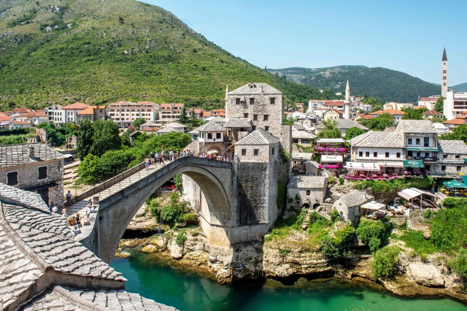 Mostar och Kravice vattenfall: Privat rundtur från Dubrovnik