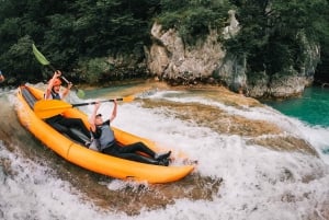 Mrežnica: Spływ kajakowy rzeką i wodospadami