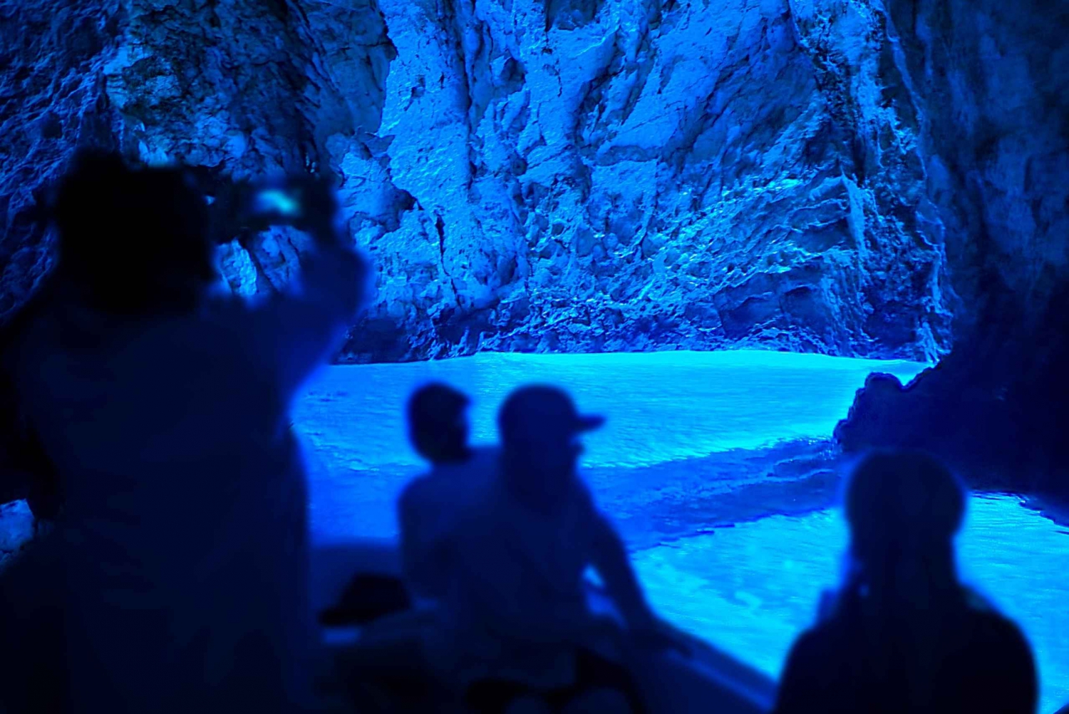 Desde Trogir o Slipt: 1 día en la cueva Azul y tour de Hvar
