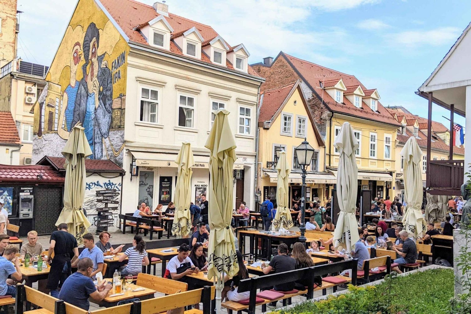 Zagreb: Højdepunkter og idylliske steder Selvguidet gåtur
