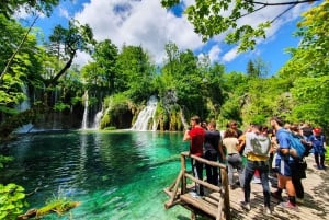From Zagreb: Plitvice & Rastoke Guided Day Trip with Ticket
