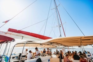 Split: hele dag per catamaran naar Hvar en Pakleni-eilanden