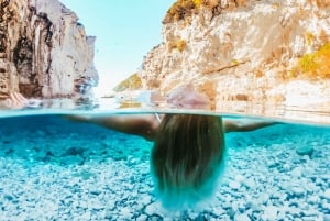 Depuis Trogir ou Split : journée grotte bleue et île de Hvar