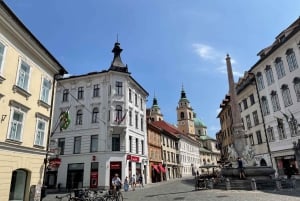 De Zagreb: Ljubljana, caverna de Postojna e excursão ao castelo de Predjama