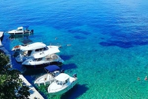 Makarska: 3 island, Cave, Cliffs, Jelsa, Lagoon, beach swing