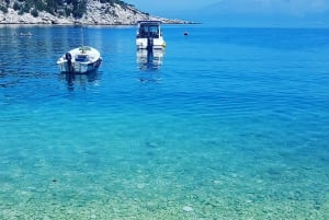 Makarska: 3 island, Cave, Cliffs, Jelsa, Lagoon, beach swing