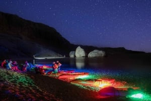 Novalja: Pag Island Light-Up Kayak Night Tour
