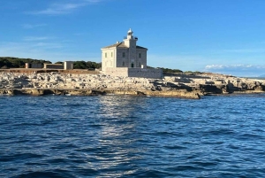 NP Brijuni Island Swimming & Dolphin Watching Sunset Cruise