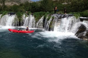 Fra Obrovac: Rafting- eller kajaktur på Zrmanja-floden
