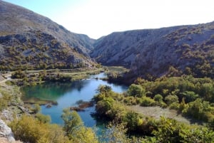 Obrovac: raften of kajakken in de rivier de Zrmanja
