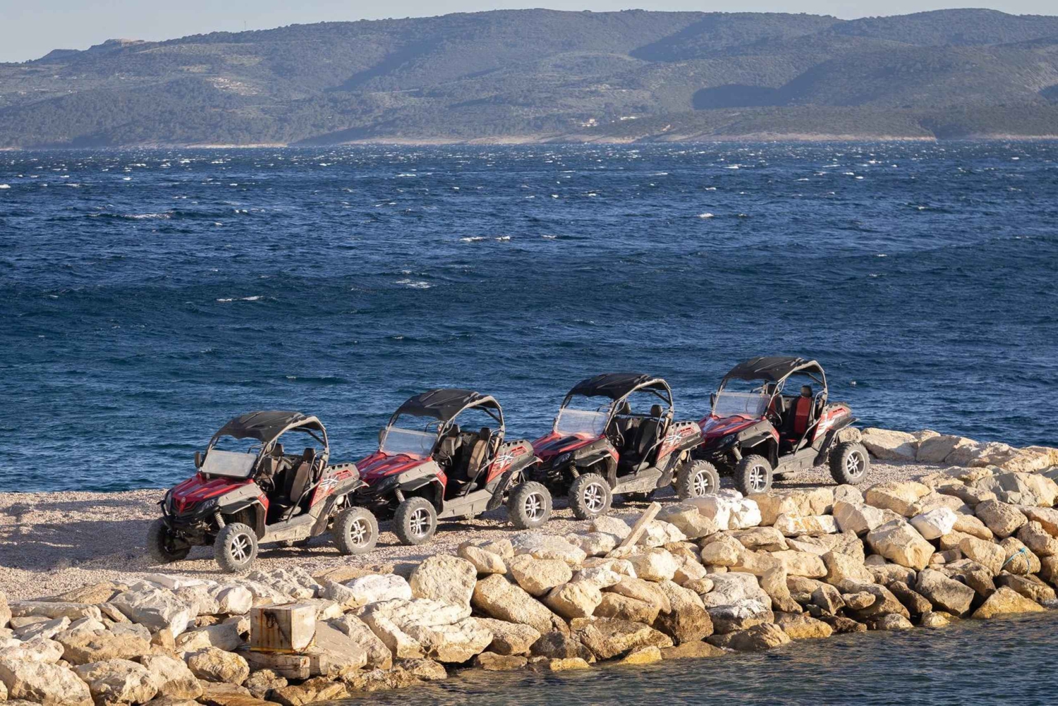 Omiš: 2-Person Buggy Tour with Lunch and Wine Tasting