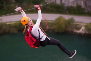 Omiš: 3-Hour Cetina Canyon Zipline Experience