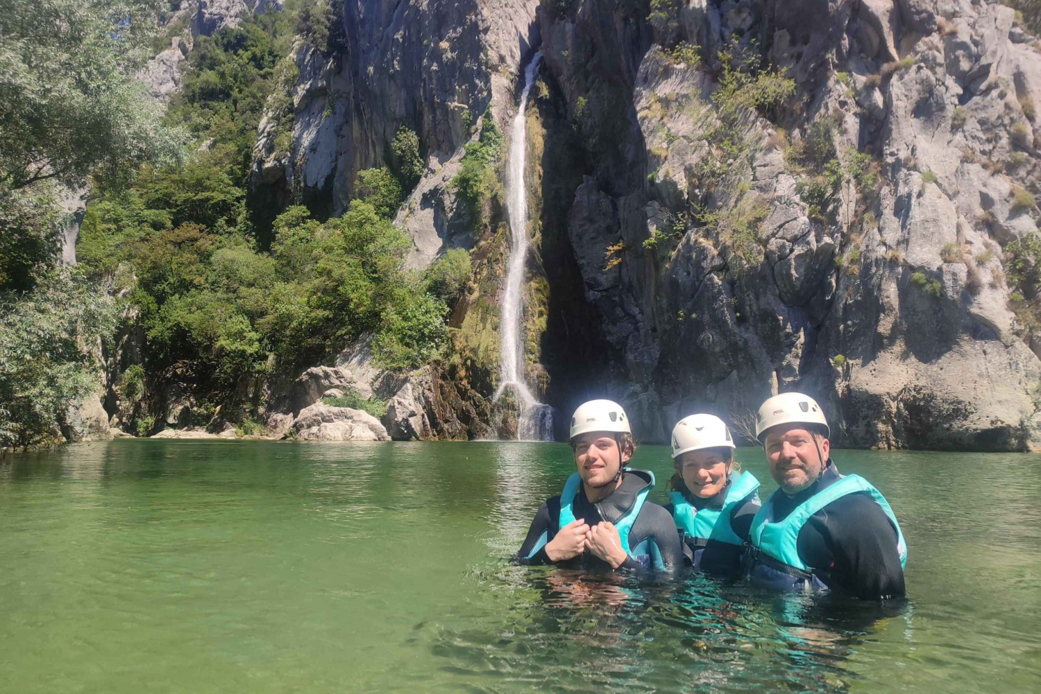 Omiš: Canyoning on Cetina river with proffesional guide
