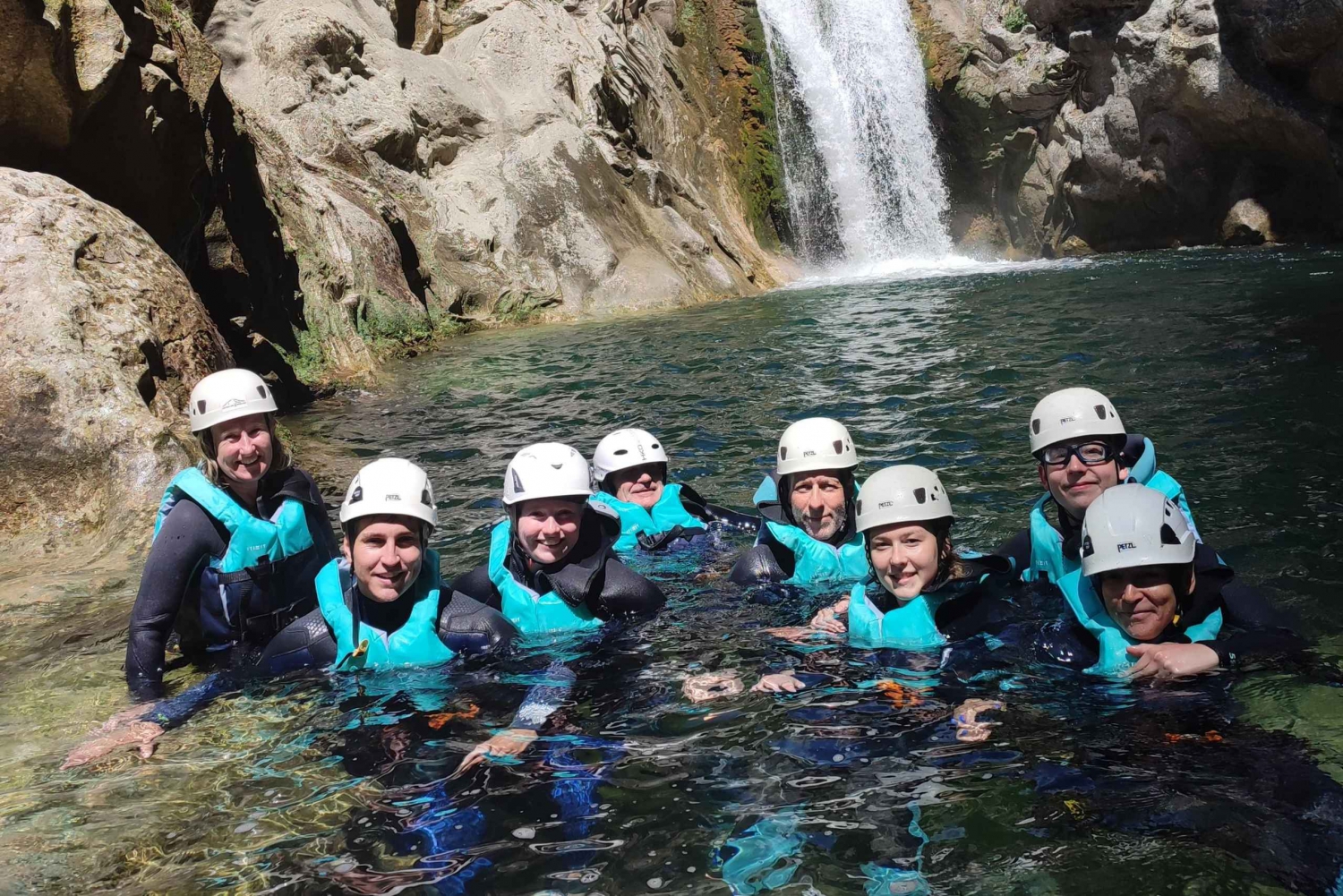Omiš: Canyoning on Cetina river with proffesional guide