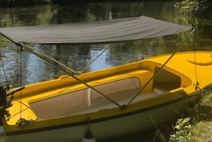 Omiš: Bootsverleih auf dem Fluss Cetina mit Zwischenstopp im Biergarten