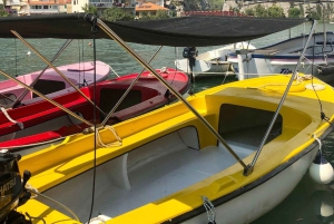 Omiš: Bådudlejning på Cetina-floden med stop ved ølhave