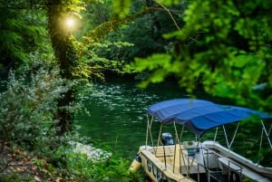 Omiš: Rejs wycieczkowy szklaną łodzią po kanionie rzeki Cetina do młyna Radmana