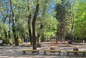 Omiš : croisière de 2 heures sur la rivière Cetina en bateau transparent et visite du Beer Garden