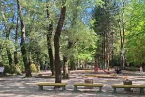 Omiš : croisière de 2 heures sur la rivière Cetina en bateau transparent et visite du Beer Garden