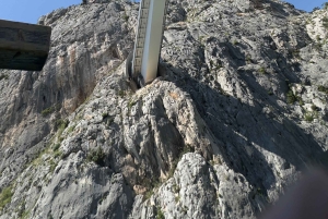 Omiš/Split: 4 timers kajaksejlads i det beskyttede naturparkområde Cetina