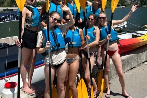 Omiš/Split: 4 timers kajaksejlads i det beskyttede naturparkområde Cetina