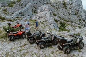 Omiš/Split Expedition: 65 km Quad Tour to Hidden Waterfalls