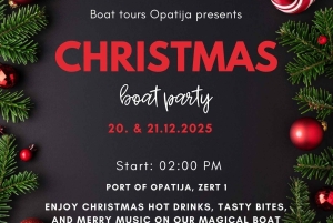 Crucero navideño por Opatija con vino caliente y aperitivos