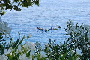 Opatija: aventura de caiaque nas falésias e grutas