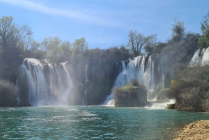 Over the Bridge to the Falls - Mostar & Waterfalls