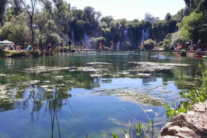 Over the Bridge to the Falls - Mostar & Waterfalls