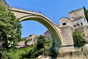 Over the Bridge to the Falls - Mostar & Waterfalls