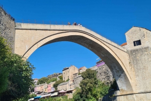 Over the Bridge to the Falls - Mostar & Waterfalls
