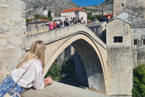 Over the Bridge to the Falls - Mostar & Waterfalls