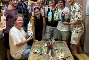 Pinte, beba e saboreie os sabores locais: experiência local única