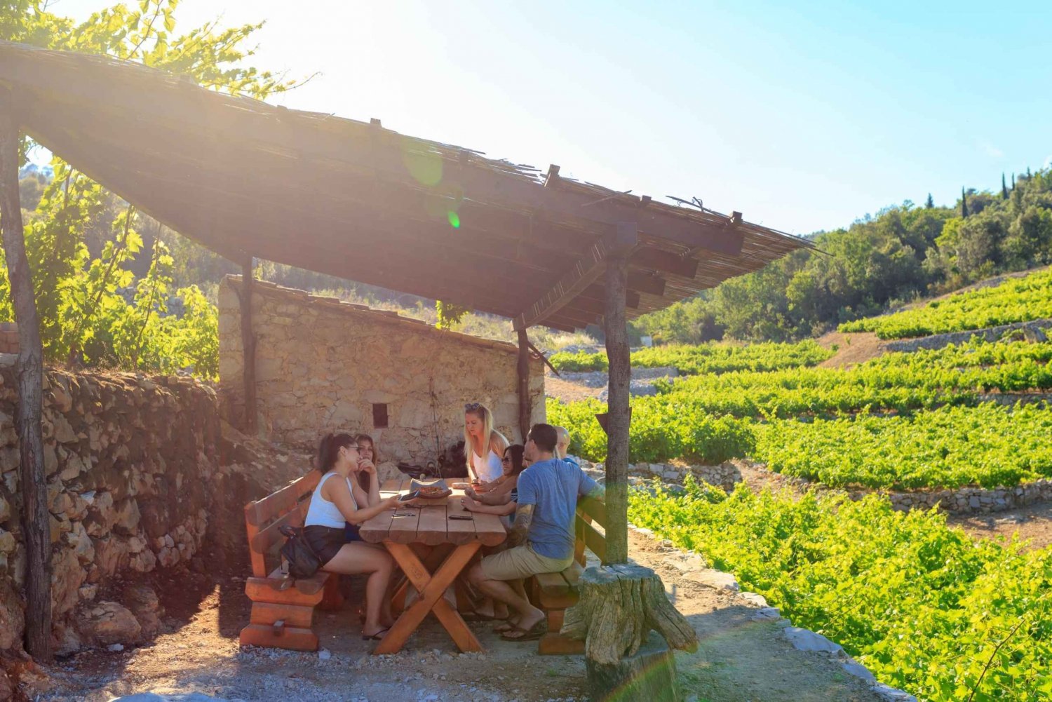 Pelješacin koko päivän viini- ja ruokaretki Dubrovnikista käsin