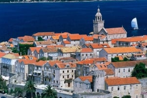 Fra Dubrovnik: Dagstur til Peljesac-halvøya og øya Korčula