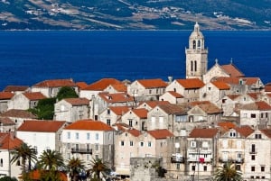 Depuis Dubrovnik : péninsule de Pelješac et île de Korčula