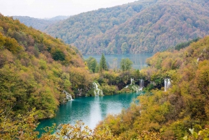 Excursion d'une journée aux lacs de Plitvice