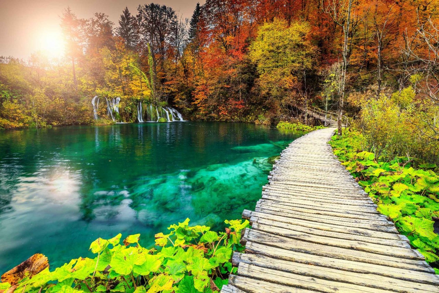 Plitvicen järvien kansallispuisto: Omišista päiväretki