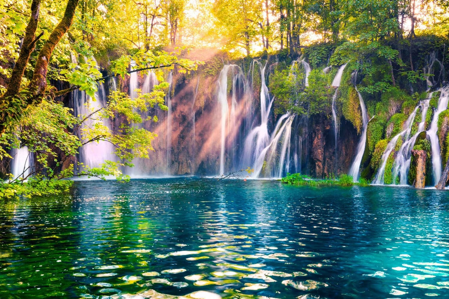 Parque Nacional dos Lagos de Plitvice: Viagem de 1 dia a partir de Omiš