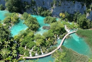 Plitvice Lakes National Park: Day Trip from Omiš