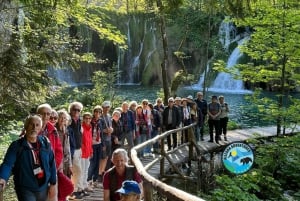 Tour des lacs de Plitvice : billets garantis, train et tour en bateau