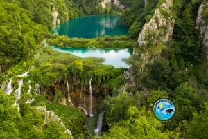 Tour des lacs de Plitvice : billets garantis, train et tour en bateau
