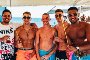 Poreč: Boat Party with DJ, Swim Stop, and Nightclub Entry