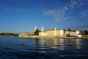 Poreč: Panorama-Bootsfahrt am Morgen zwischen 20 Inseln mit Getränken